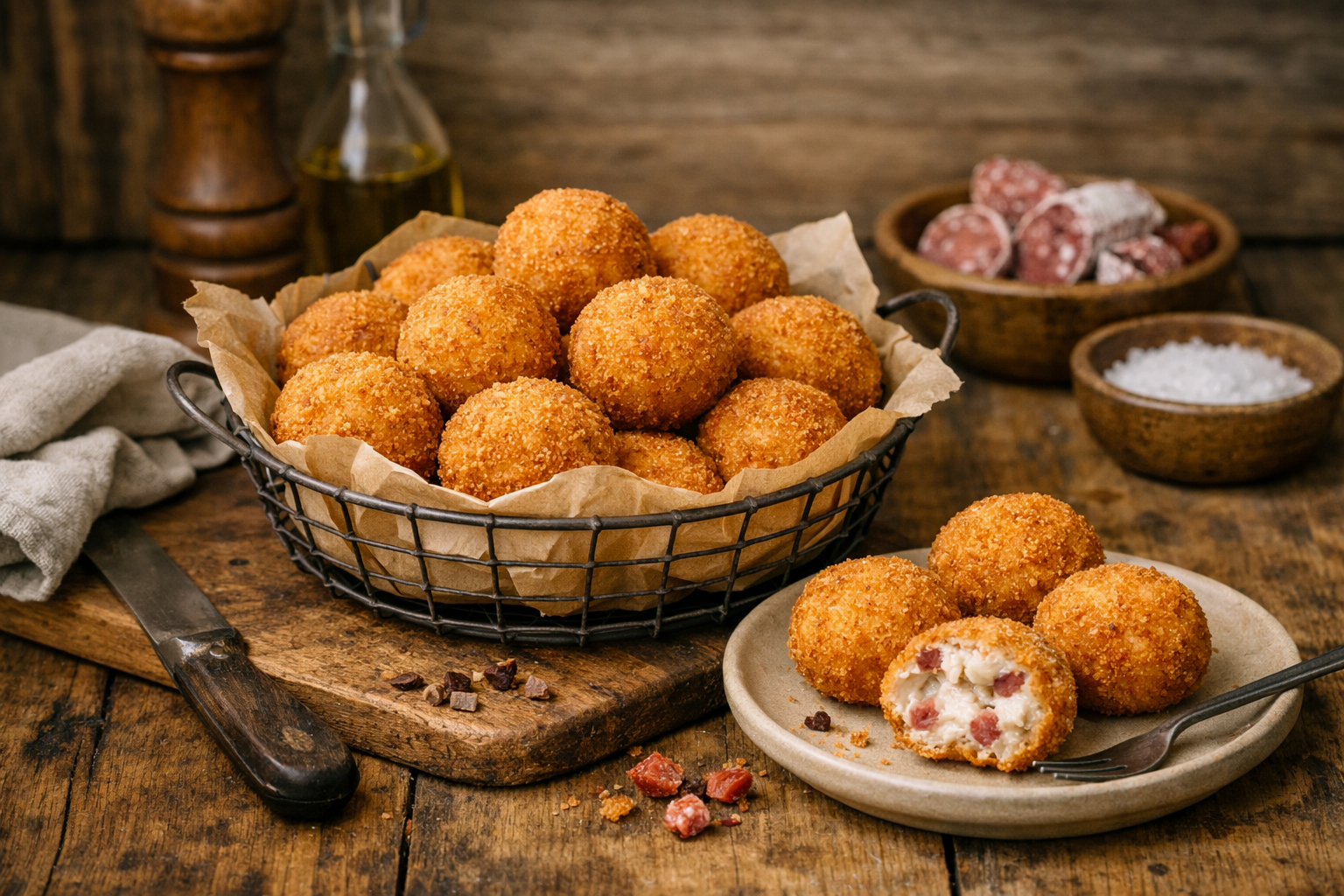 CROQUETAS DE FUET